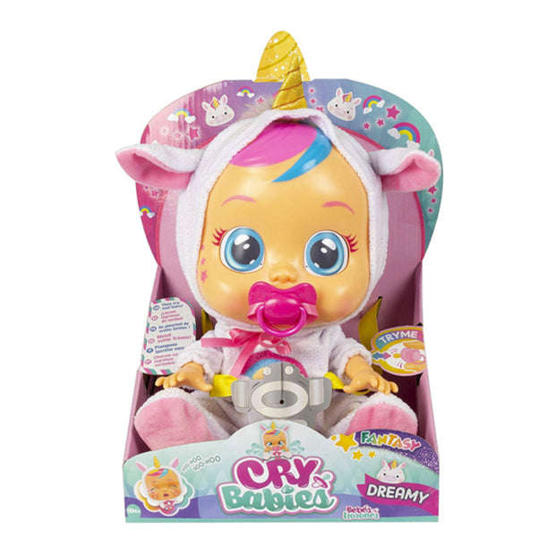 Baby Doll Cry Babies Dreamy Unicorn IMC Toys