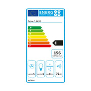 Konventioneller Rauchfang Teka C9420S 90 cm 375 m3/h 72 dB 316W