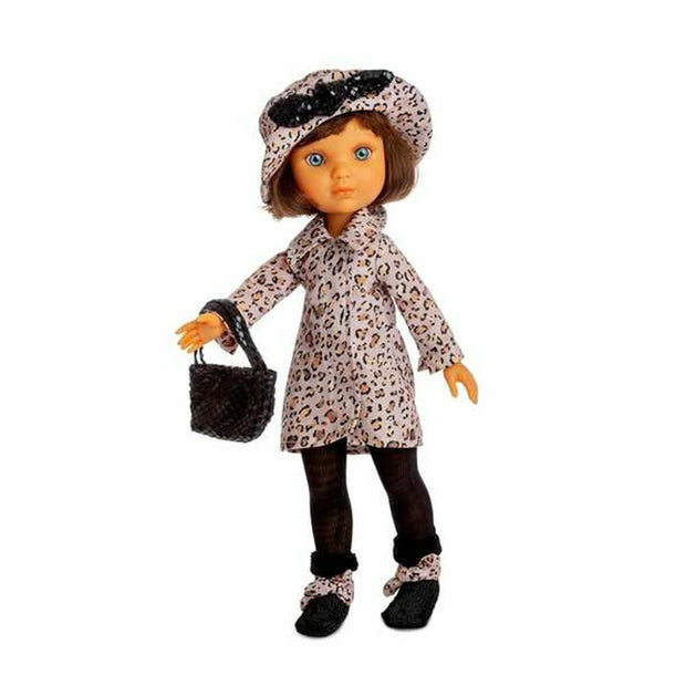 Baby doll Berjuan Eva Morena Leopard Raincoat 35 cm