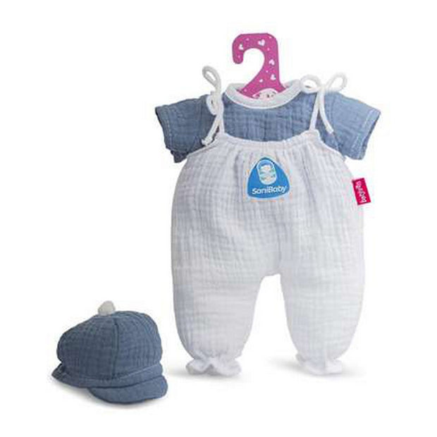 Doll's clothes Berjuan Sanibaby Blue Anti-bacterial (28 cm)