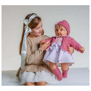 Baby doll Berjuan Cothes Pink (60 cm)