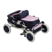 Doll Stroller Berjuan Hearts 3-in-1 (37 x 65 x 44 cm)