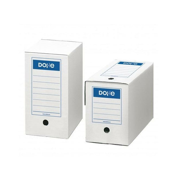 File Box DOHE White Cardboard Din A4 50 Units