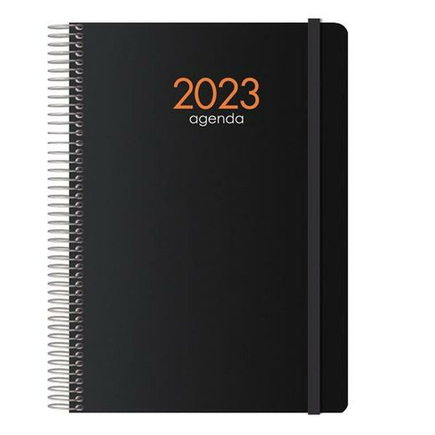 Diary DOHE SYNCRO 2023 Black (15 x 21 cm)