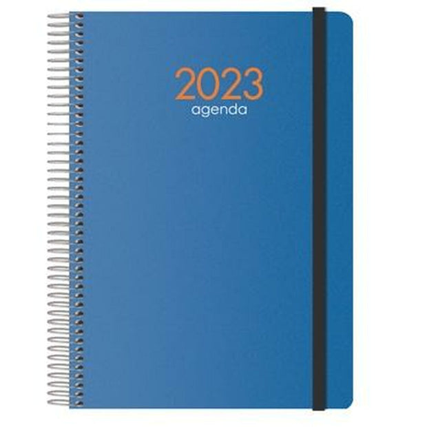 Diary DOHE SYNCRO 2023 Blue (15 x 21 cm)