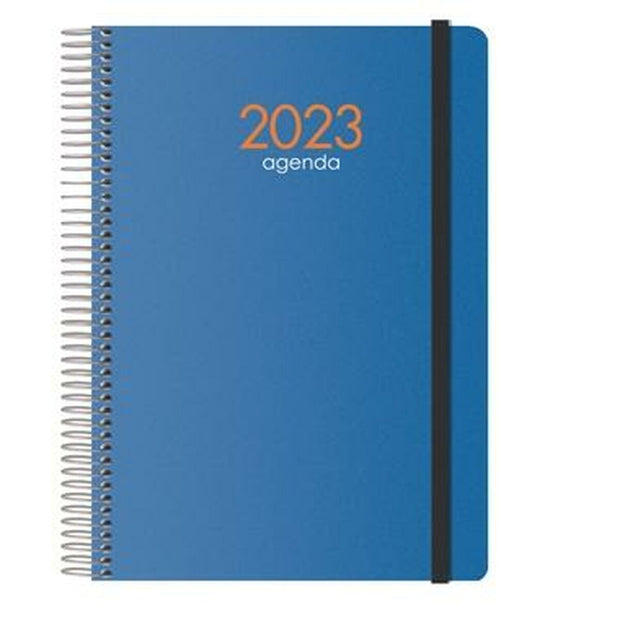 Diary DOHE SYNCRO 2023 Blue (15 x 21 cm)