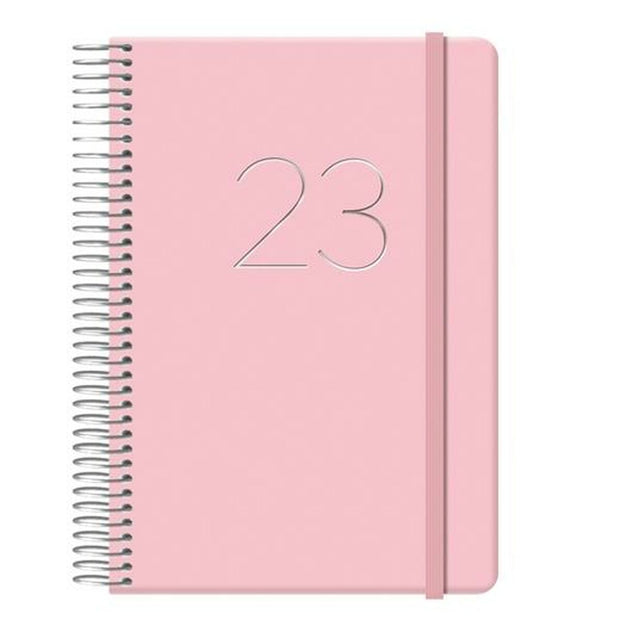 Diary DOHE GLOSS 2023 Pink (12,5 x 18 cm)