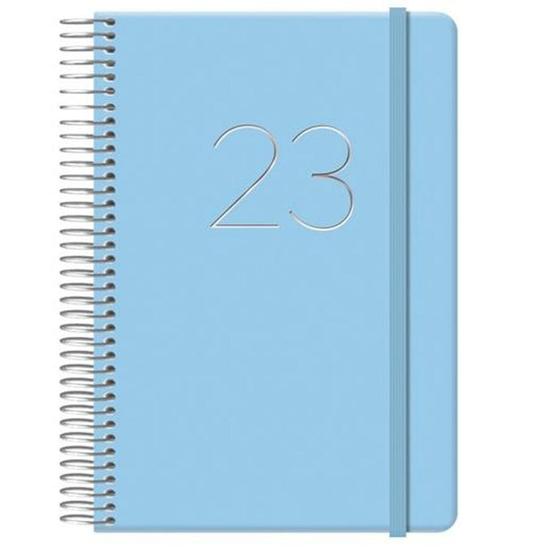 Diary DOHE GLOSS 2023 Sky blue (12,5 x 18 cm)