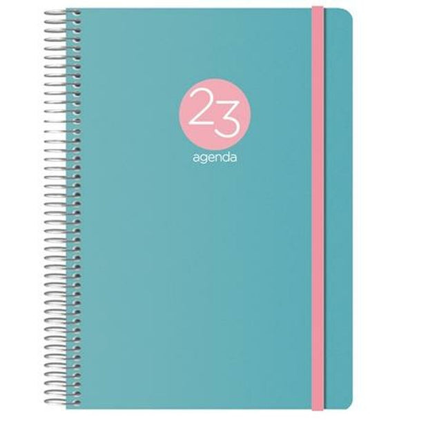 Diary DOHE MEMPHIS 2023 Green (15 x 21 cm)