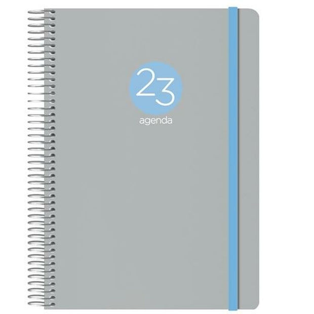 Diary DOHE MEMPHIS 2023 Grey (15 x 21 cm)