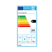 Konventioneller Rauchfang Cata OMEGA WH 900 90 cm 645 m3/h 71,8 dB 270W