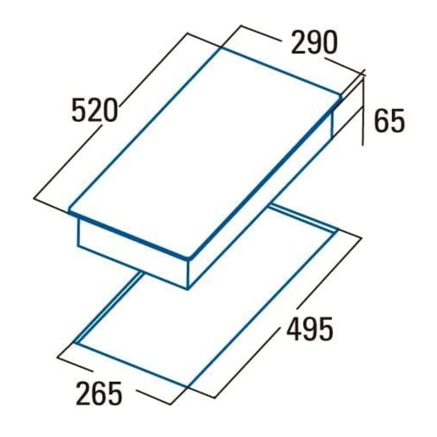 Induktionskochfeld Cata ISB3102BK 2F