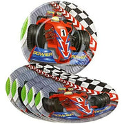 Plate set Grand Prix Ø 18 cm 6 Units Multicolour