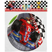 Plate set Grand Prix Ø 23 cm 6 Units Multicolour