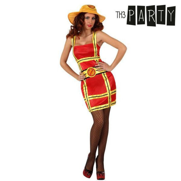 Costume for Adults 2526 Firewoman (2 pcs)