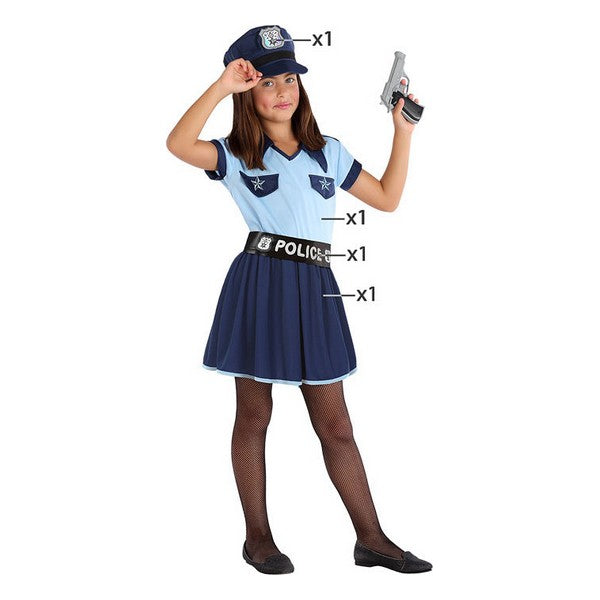 Costume for Children Th3 Party Police officer