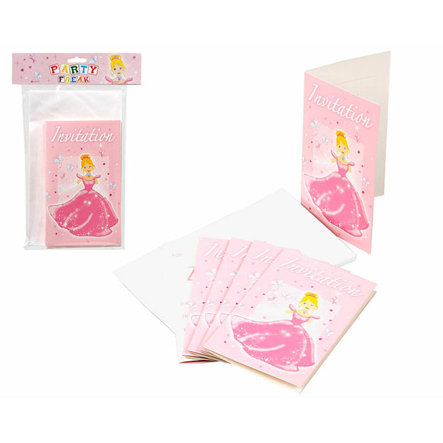 Card Princess Invitations Birthday