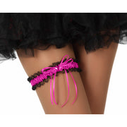 Costune accessorie Pink Suspender Fuchsia