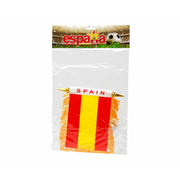 Flag 12 cm Spain Suction pad fixing