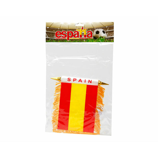 Flag 12 cm Spain Suction pad fixing