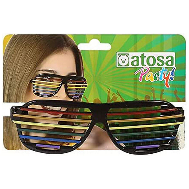 Glasses Multicolour Costune accessories Black