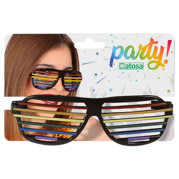 Glasses Multicolour Costune accessories Black