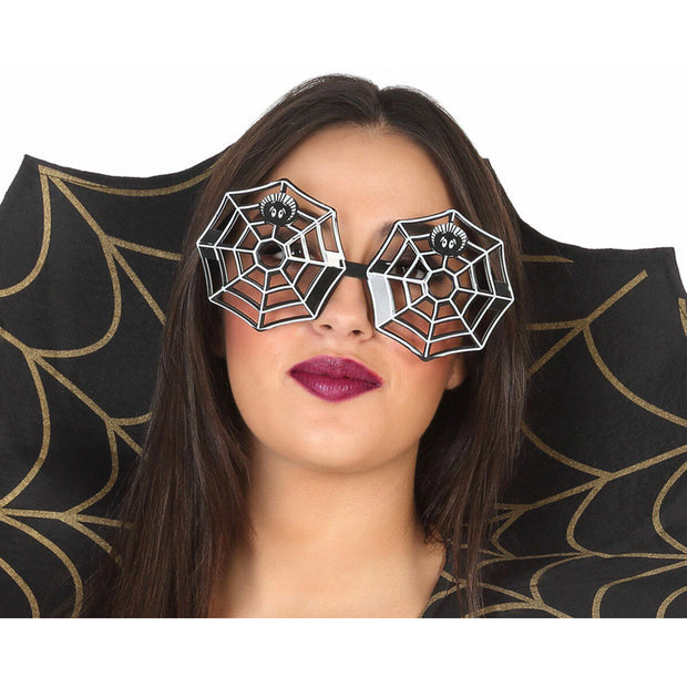 Glasses Cobweb Grey Halloween