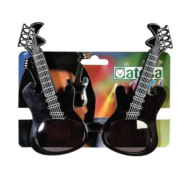 Glasses Guitar Rock Black
