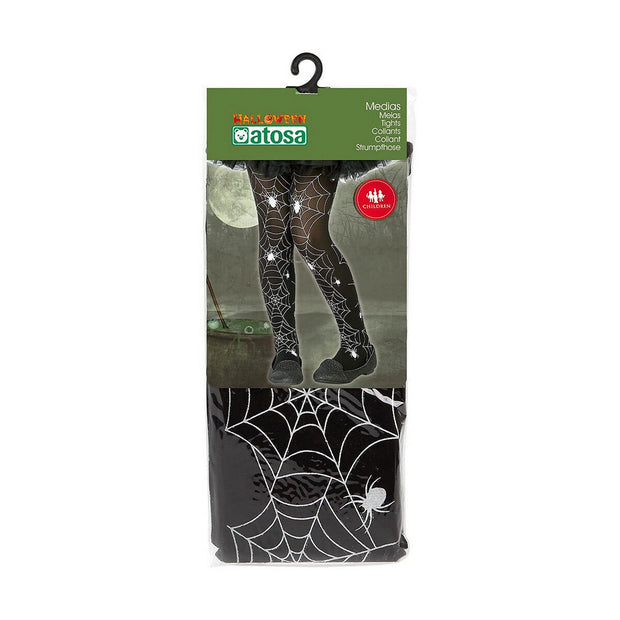 Costume Stockings One size Cobweb Black Halloween