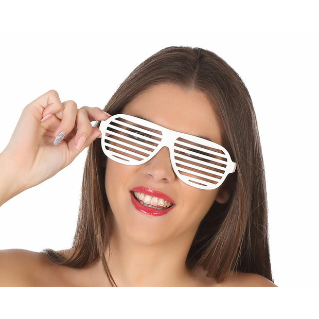 Glasses Ibiza Fiesta Striped White