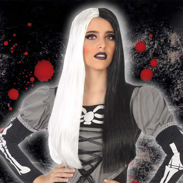 Halloween Wig Bicoloured