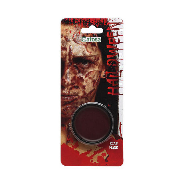 Make-up Scar Flesk Halloween Brown