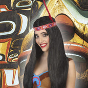 Wigs 43676 Brunette American Indian