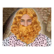 Wig with Beard C/C. PELUCA RUBIA 50163 Wizard King Blonde