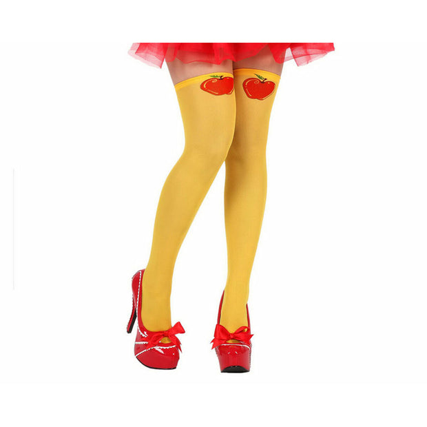 Costume Stockings Yellow Prince