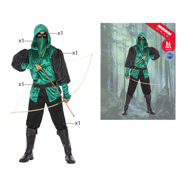 Costume for Adults Male Archer