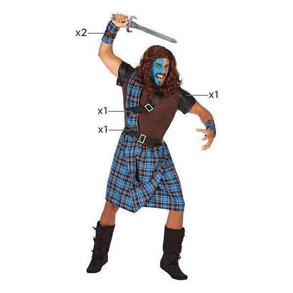 Costume for Adults Scottish Man