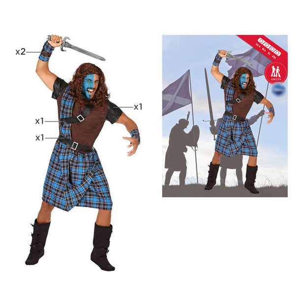 Costume for Adults Scottish Man