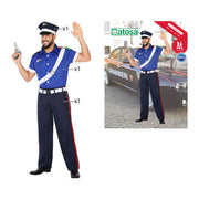 Costume for Adults DISFRAZ POLICIA  M-L Policeman Size M/L