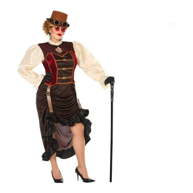 Costume for Adults DISFRAZ STEAMPUNK XXL Shine Inline XXL Steampunk