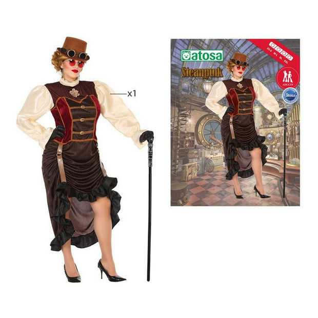 Costume for Adults DISFRAZ STEAMPUNK XXL Shine Inline XXL Steampunk