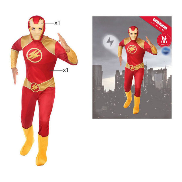Costume for Adults Comic Hero (2 pcs)
