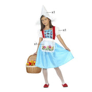 Costume for Children Dutchwoman Blue (3 pcs)