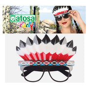 Glasses Costune accessories Multicolour American Indian