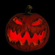 Decorative Figure Pumpkin Orange (21 x 17 cm)