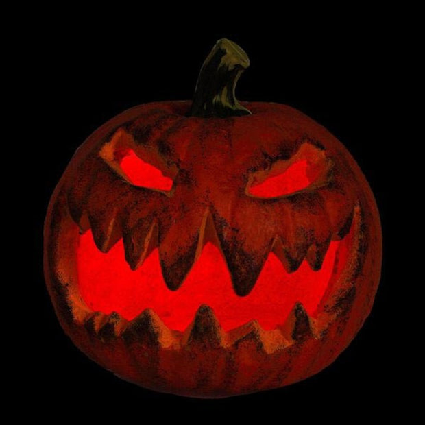 Decorative Figure Pumpkin Orange (21 x 17 cm)