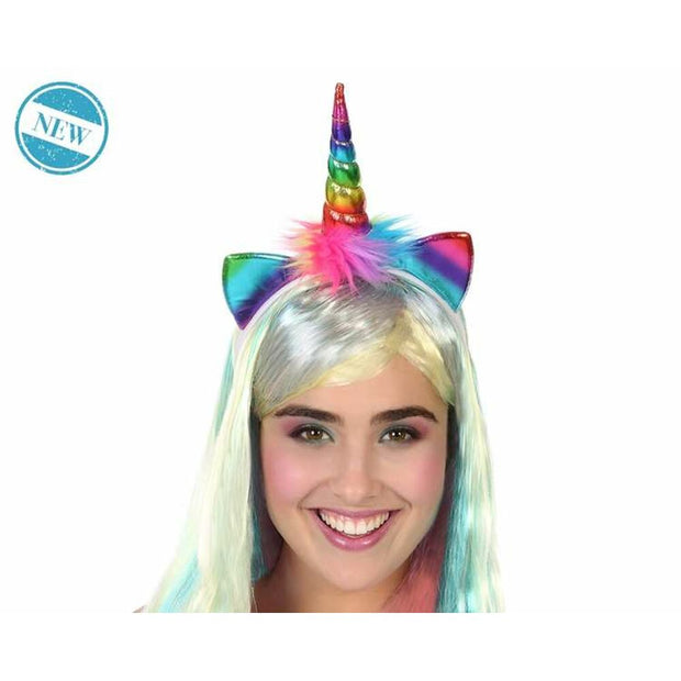 Headband Rainbow Unicorn Multicolour