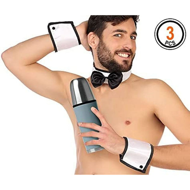 Erotic Waiter's Costume Stripper White