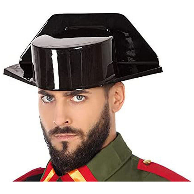 Hat Military Police Black Police Officer