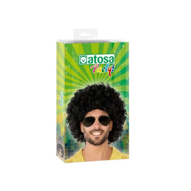Curly Hair Wig Black